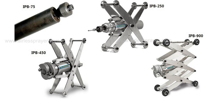 Internal Pipe blaster,Pipe Blasting machine