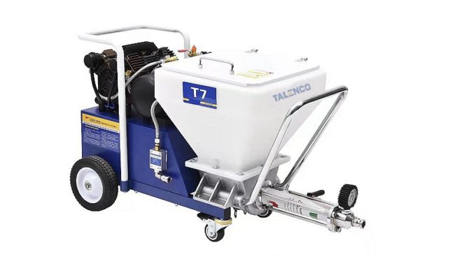 T7 Texture Mortar Spray Machine